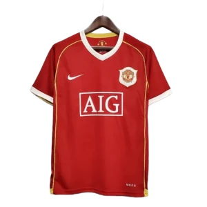 Fotbalové Dresy Manchester United 2006-07 Retro Domácí