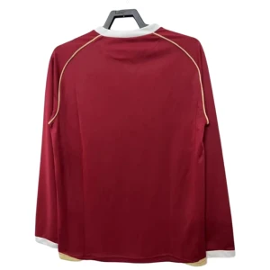 Fotbalové Dresy Manchester United 2006-07 Retro Domácí Dlouhý Rukáv