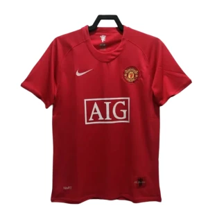 Fotbalové Dresy Manchester United 2007-08 Retro Domácí