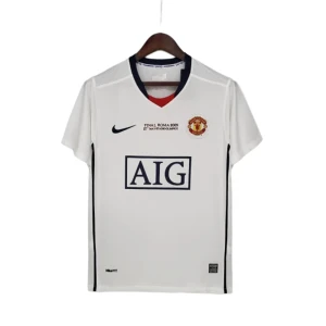 Fotbalové Dresy Manchester United 2008-09 Champions League Final Retro Venkovní
