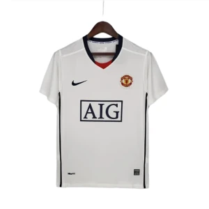 Fotbalové Dresy Manchester United 2008-09 Retro Venkovní
