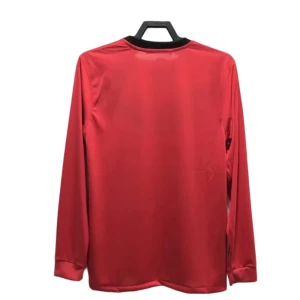 Fotbalové Dresy Manchester United 2009-10 Retro Domácí Dlouhý Rukáv