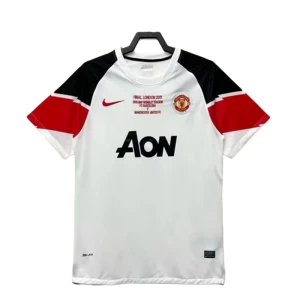 Fotbalové Dresy Manchester United 2011-12 Champions League Final Retro Venkovní