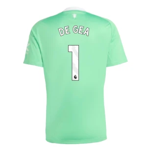 Fotbalové Dresy Manchester United Brankářský De Gea #1 Třetí 2025/26