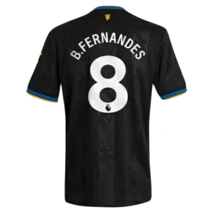 Fotbalové Dresy Manchester United Bruno Fernandes #8 Třetí 2025/26