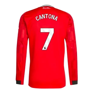 Fotbalové Dresy Manchester United Cantona #7 Domácí 2025/26 Dlouhý Rukáv