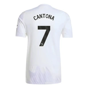 Fotbalové Dresy Manchester United Cantona #7 Venkovní 2025/26