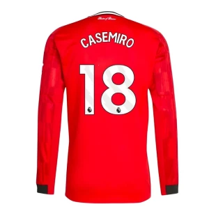 Fotbalové Dresy Manchester United Casemiro #18 Domácí 2025/26 Dlouhý Rukáv