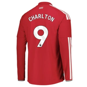 Fotbalové Dresy Manchester United Charlton #9 Domácí 2026-27 Dlouhý Rukáv