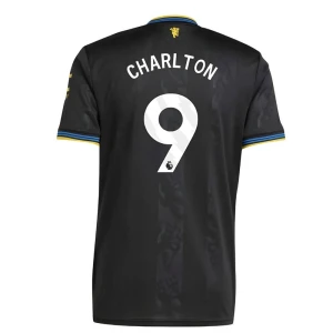 Fotbalové Dresy Manchester United Charlton #9 Třetí 2025/26