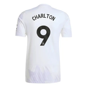 Fotbalové Dresy Manchester United Charlton #9 Venkovní 2025/26