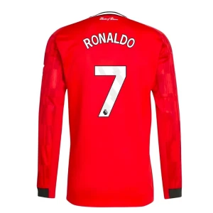 Fotbalové Dresy Manchester United Cristiano Ronaldo #7 Domácí 2025/26 Dlouhý Rukáv