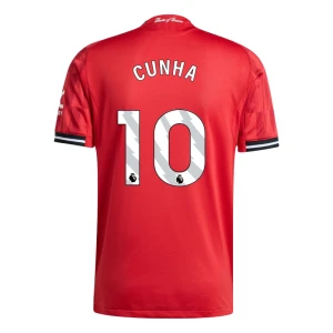 Fotbalové Dresy Manchester United Cunha #10 Domácí 2025/26