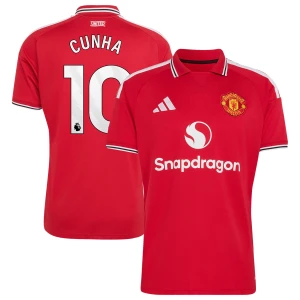 Fotbalové Dresy Manchester United Cunha #10 Domácí 2026-27