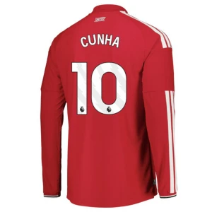 Fotbalové Dresy Manchester United Cunha #10 Domácí 2026-27 Dlouhý Rukáv