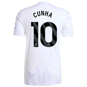 Fotbalové Dresy Manchester United Cunha #10 Venkovní 2025/26