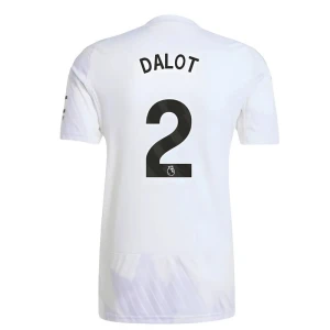 Fotbalové Dresy Manchester United Dalot #2 Venkovní 2025/26