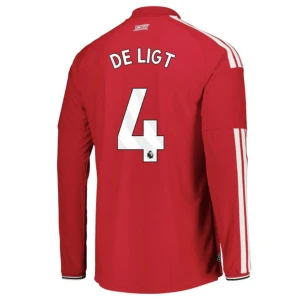 Fotbalové Dresy Manchester United De Ligt #4 Domácí 2026-27 Dlouhý Rukáv