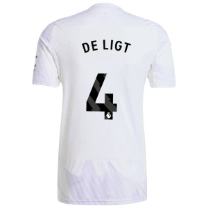 Fotbalové Dresy Manchester United De Ligt #4 Venkovní 2025/26