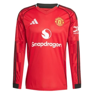 Fotbalové Dresy Manchester United Domácí 2025/26 Dlouhý Rukáv