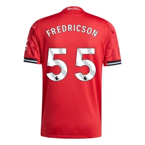 Fotbalové Dresy Manchester United Fredricson #55 Domácí 2025/26