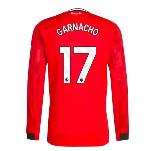 Fotbalové Dresy Manchester United Garnacho #17 Domácí 2025/26 Dlouhý Rukáv