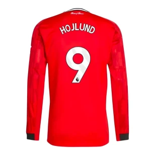 Fotbalové Dresy Manchester United Hojlund #9 Domácí 2025/26 Dlouhý Rukáv