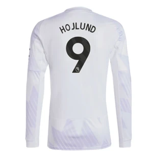 Fotbalové Dresy Manchester United Hojlund #9 Venkovní 2025/26 Dlouhý Rukáv