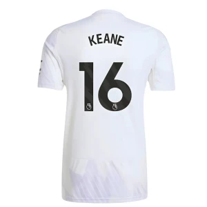 Fotbalové Dresy Manchester United Keane #16 Venkovní 2025/26