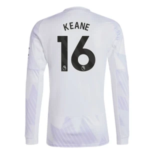 Fotbalové Dresy Manchester United Keane #16 Venkovní 2025/26 Dlouhý Rukáv