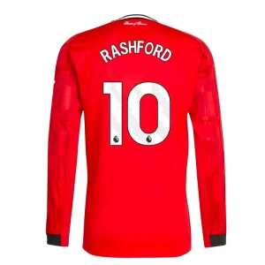 Fotbalové Dresy Manchester United Marcus Rashford #10 Domácí 2025/26 Dlouhý Rukáv