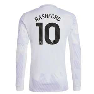 Fotbalové Dresy Manchester United Marcus Rashford #10 Venkovní 2025/26 Dlouhý Rukáv