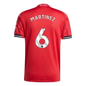 Fotbalové Dresy Manchester United Martínez #6 Domácí 2025/26