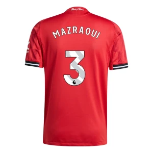 Fotbalové Dresy Manchester United Mazraoui #3 Domácí 2025/26
