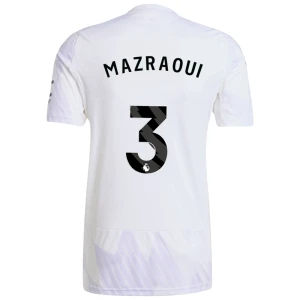 Fotbalové Dresy Manchester United Mazraoui #3 Venkovní 2025/26