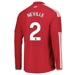 Fotbalové Dresy Manchester United Neville #2 Domácí 2026-27 Dlouhý Rukáv