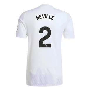 Fotbalové Dresy Manchester United Neville #2 Venkovní 2025/26