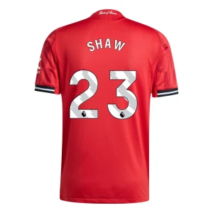 Fotbalové Dresy Manchester United Shaw #23 Domácí 2025/26