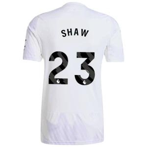 Fotbalové Dresy Manchester United Shaw #23 Venkovní 2025/26