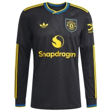Fotbalové Dresy Manchester United Třetí 2025/26 Dlouhý Rukáv
