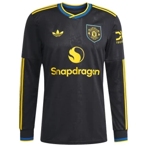 Fotbalové Dresy Manchester United Třetí 2025/26 Dlouhý Rukáv