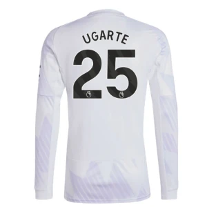 Fotbalové Dresy Manchester United Ugarte #25 Venkovní 2025/26 Dlouhý Rukáv