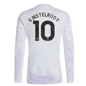 Fotbalové Dresy Manchester United V. Nistelrooy #10 Venkovní 2025/26 Dlouhý Rukáv