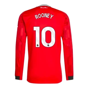 Fotbalové Dresy Manchester United Wayne Rooney #10 Domácí 2025/26 Dlouhý Rukáv