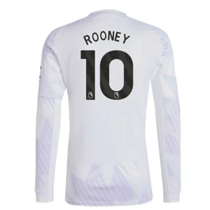 Fotbalové Dresy Manchester United Wayne Rooney #10 Venkovní 2025/26 Dlouhý Rukáv