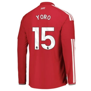 Fotbalové Dresy Manchester United Yoro #15 Domácí 2026-27 Dlouhý Rukáv