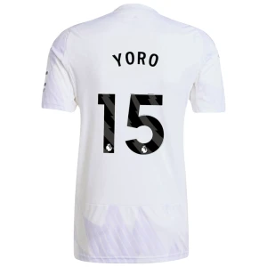 Fotbalové Dresy Manchester United Yoro #15 Venkovní 2025/26