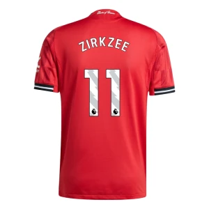 Fotbalové Dresy Manchester United Zirkzee #11 Domácí 2025/26