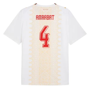 Fotbalové Dresy Maroko Amrabat #4 MS 2026 Venkovní