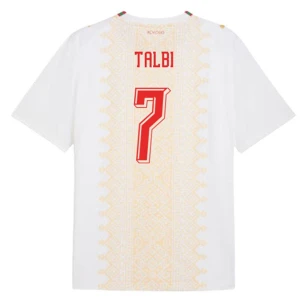 Fotbalové Dresy Maroko Talbi #7 MS 2026 Venkovní